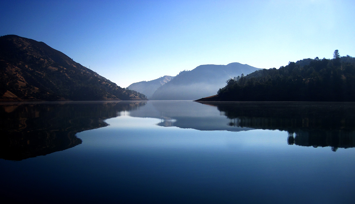 Lake Berryessa morning Lake Berryessa